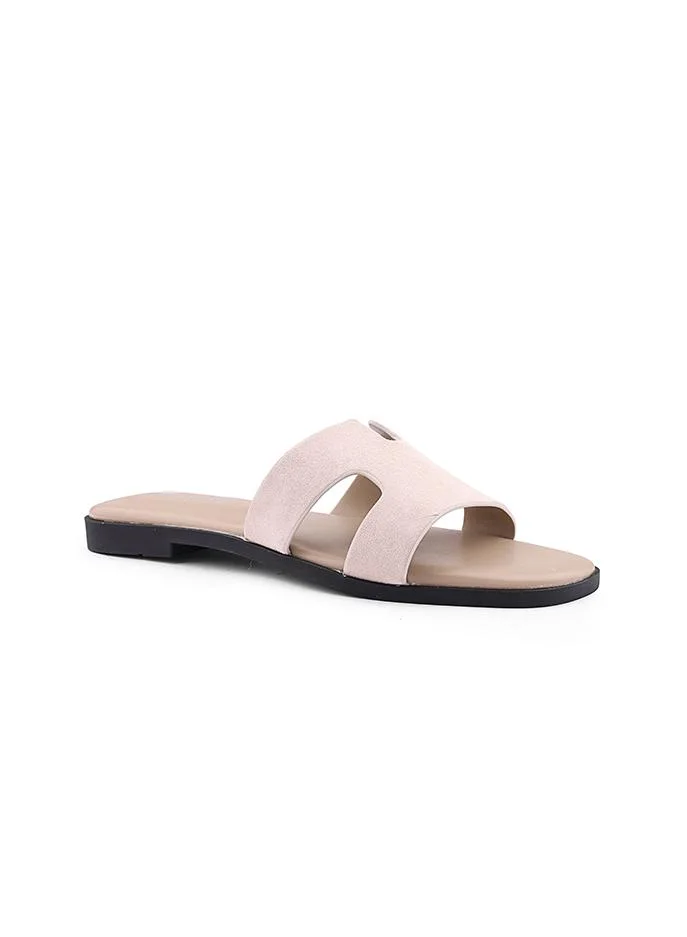 كابلي شباشب نسائية مسطحة